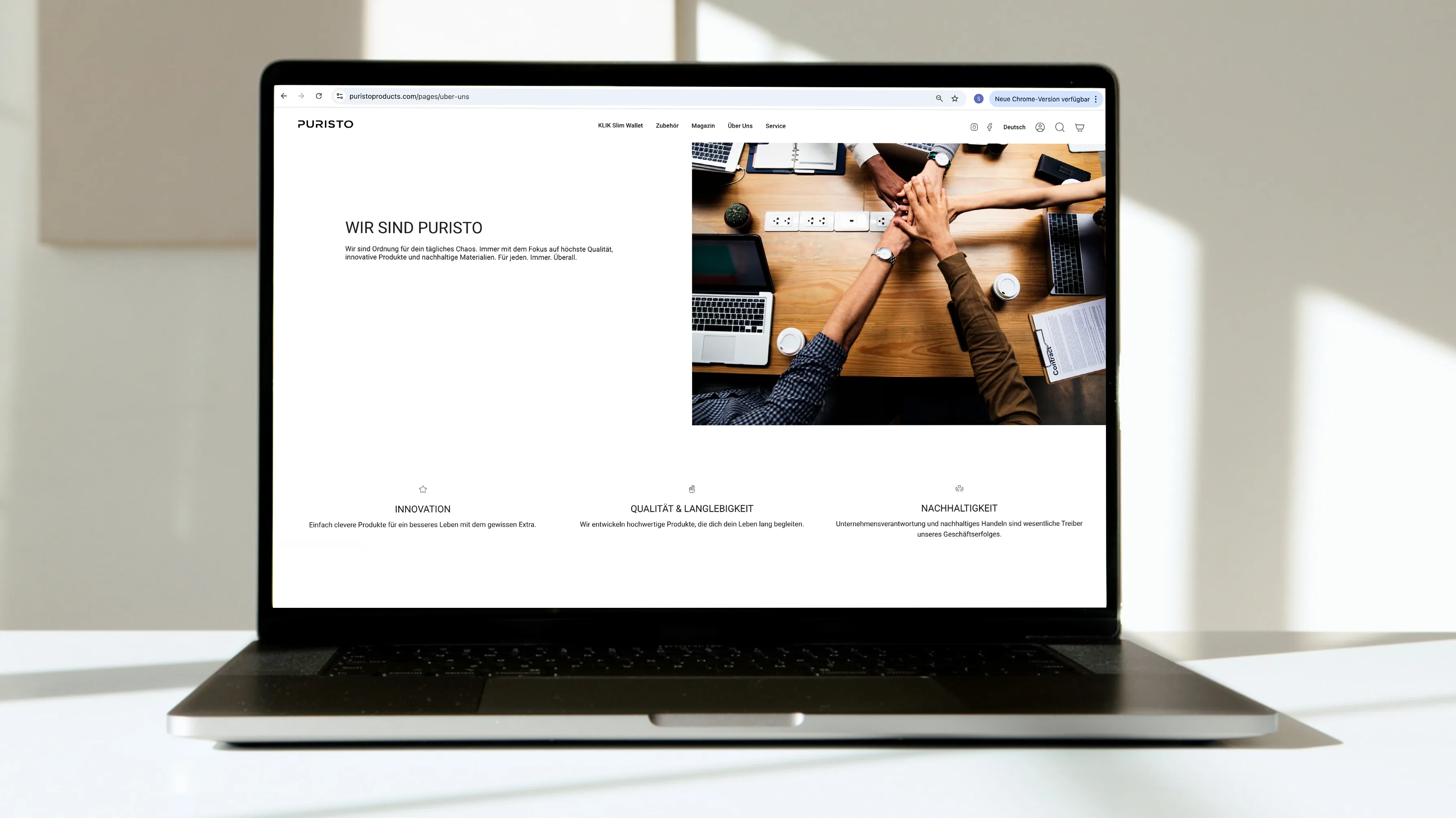 Webdesign_Poristo_Vorher